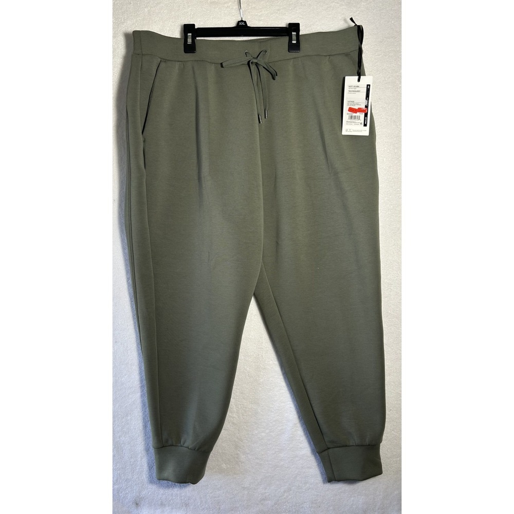 Calia Womens Size 2XL Soft Scuba High Rise Jogger Sweatpants